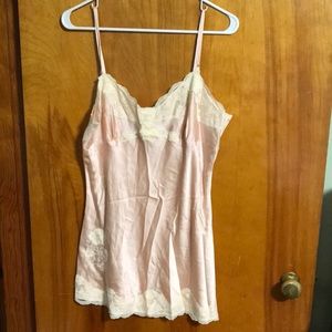 Silk lace camisole